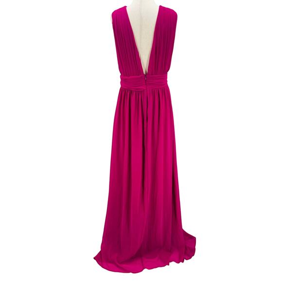 LULU'S L Heavenly Hues Pink Magenta Bridesmaid Formal Party Maxi Dress NEW B94 - Picture 3 of 10